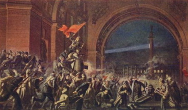 Bolsheviks finally take over Russia