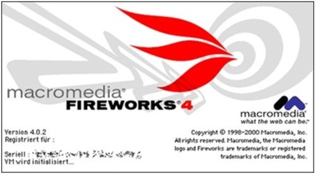 2001: Macromedia Fireworks 4
