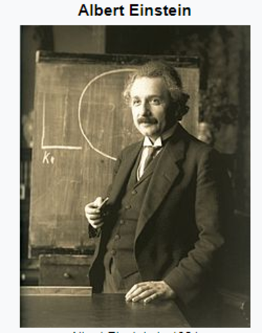 Albert Einstein