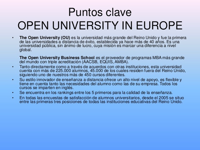 Open University del Reino Unido,