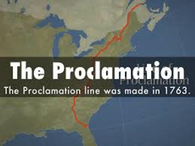 The Proclamation Line of 1763