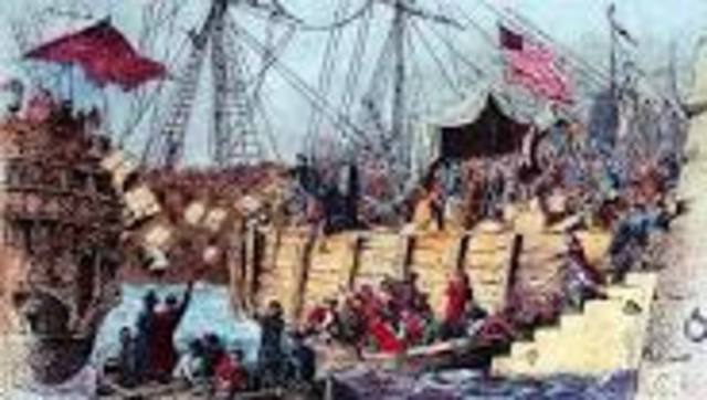 the boston tea party