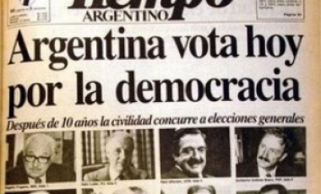 Elecciones presidenciales en Argentina