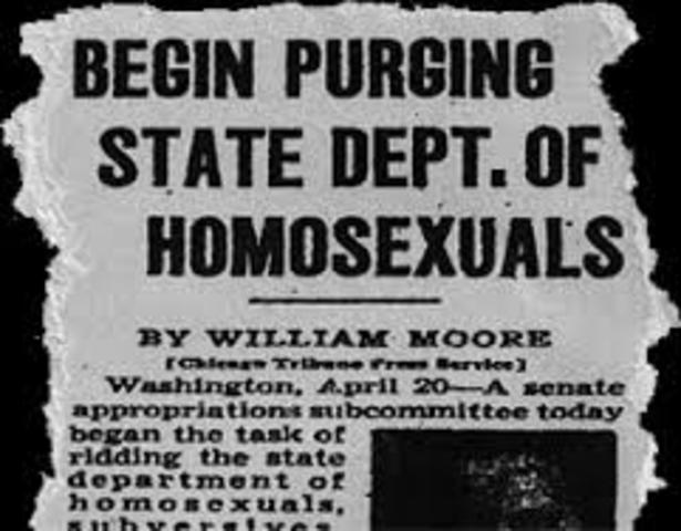 The US Lavender Scare