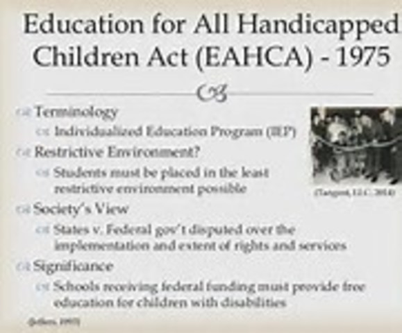 Education for All Handicapped Children Act