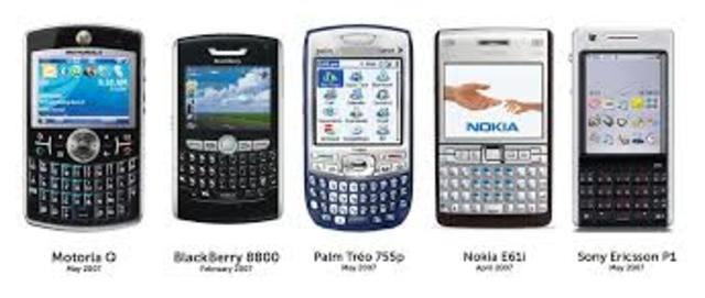 SMARTPHONE 2007 Más delgados, livianos y con gran capacidad para juegos, aplicaciones y entretenimiento, es lo que mueve hoy en dia el mundo.
