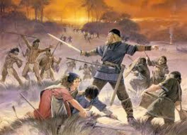 los vikingos crean colonias en américa del norte