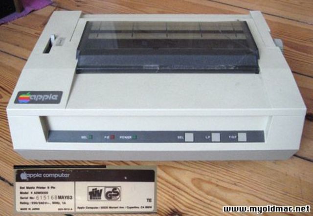 Printers worked for apple II and apple III