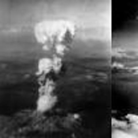 Dropping of the atomic bombs