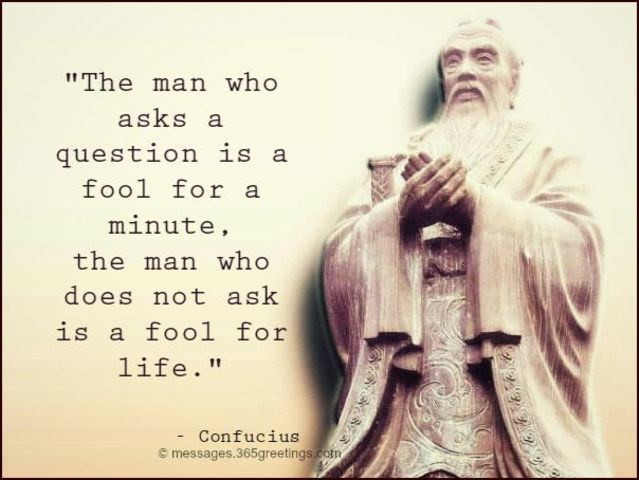 Confucius--First recorded Teacher