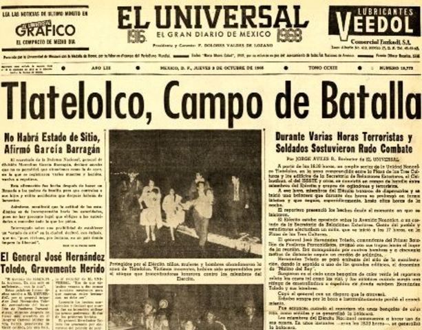 MATANZA DE TLATELOLCO (SOCIO-CULTURAL)