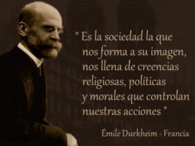 Emilio Durkheim (1858-1917)