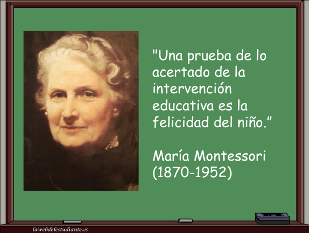 María Montessori (1.870 - 1.952)