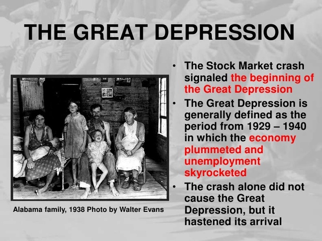 The great depression
