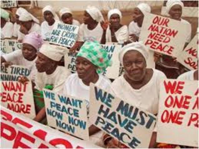 Mujeres de Liberia por la Paz