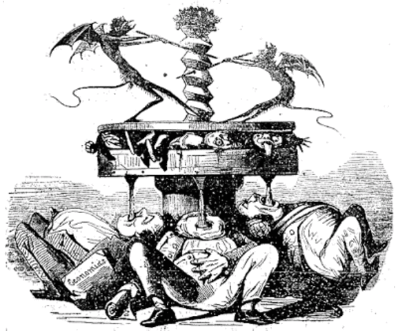 caricaturistas valencianos del siglo XIX.