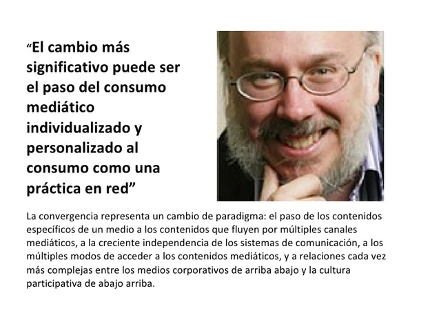 “Convergencia cultural”