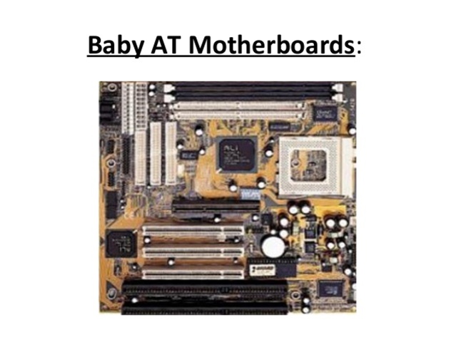 Modelo novo de motherboard AT
