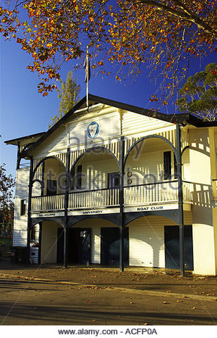 Melbourne University boat shed constructed
