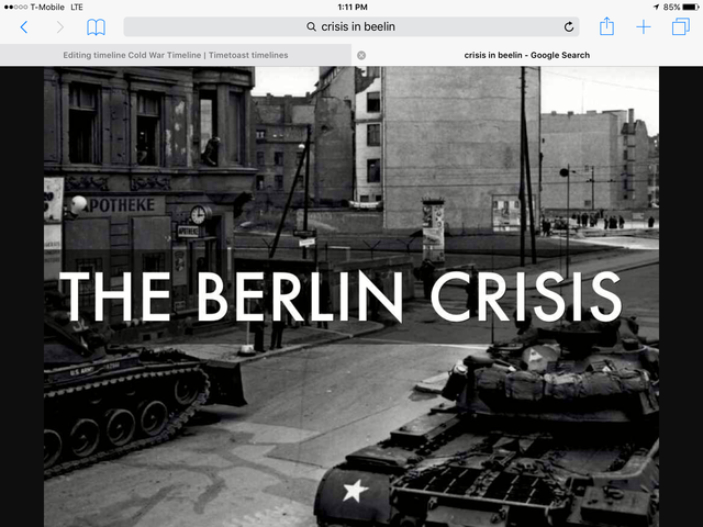 Crisis in Berlin