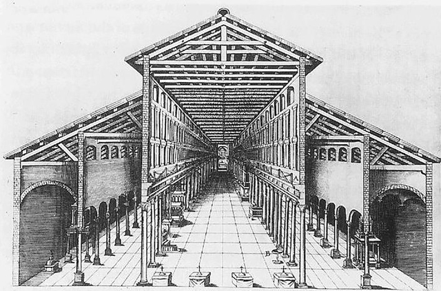 EDAD MEDIA: Paleocristiana (ANTIGUA BASILICA DE SAN PEDRO)
