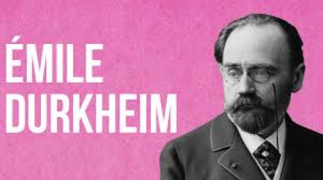 Emile  Durkheim,