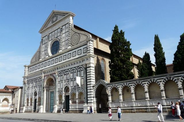 EDAD MODERNA: Renacimiento (SANTA MARIA NOVELLA)