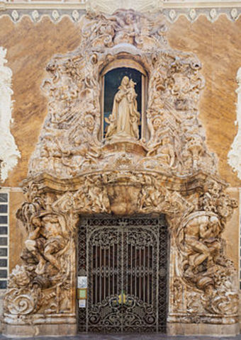 EDAD MODERNA: Rococó (PALACIO DEL MARQUEZ DE DOS AGUAS)