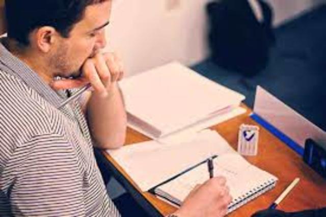 Realización de examenes