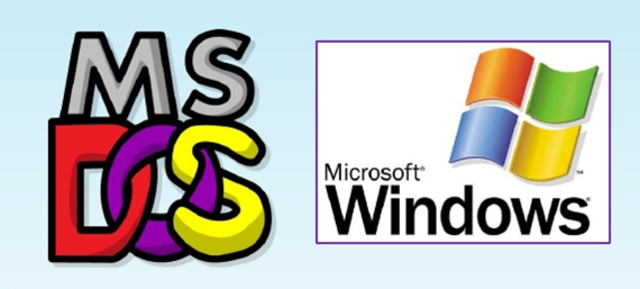 MS-Dos, WORDSTAR, WINDOWS