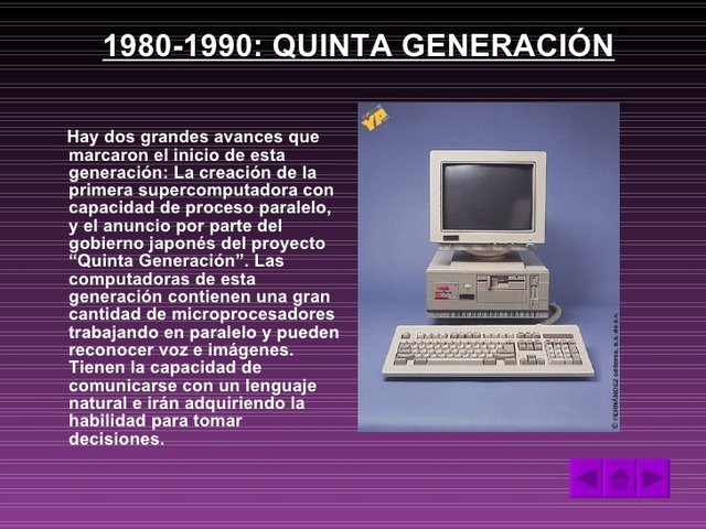 PC quinta generacion 1990
