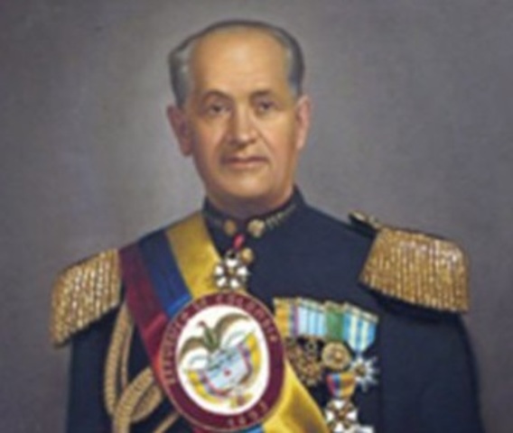 Dictador Gustavo Rojas Pinilla