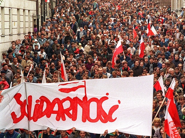 End of communism in Poland