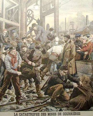 Mina de Courrières (Francia – 1906)