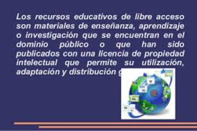 RECURSOS EDUCATIVOS DE LIBRE ACCESO