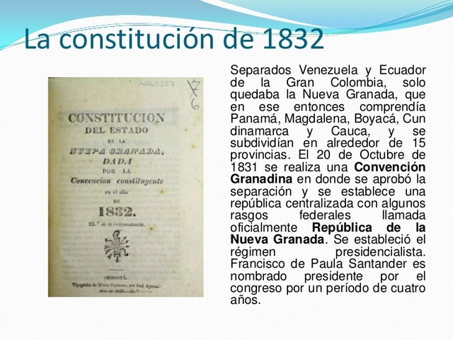 Constitución de 1832