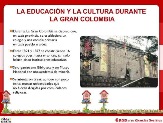 Religión y educación durante la Gran Colombia