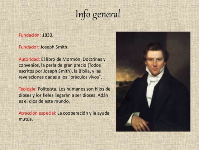 Fudacion del Mormonismo
