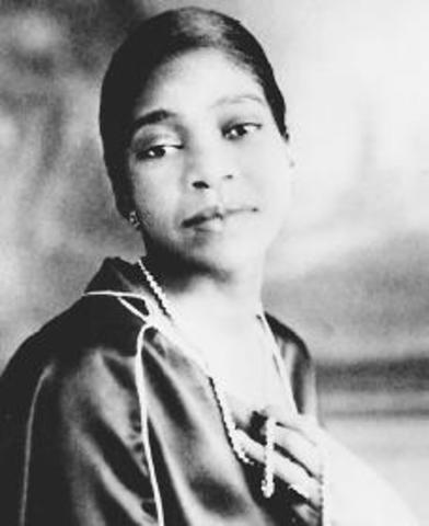 Bessie Smith is Born