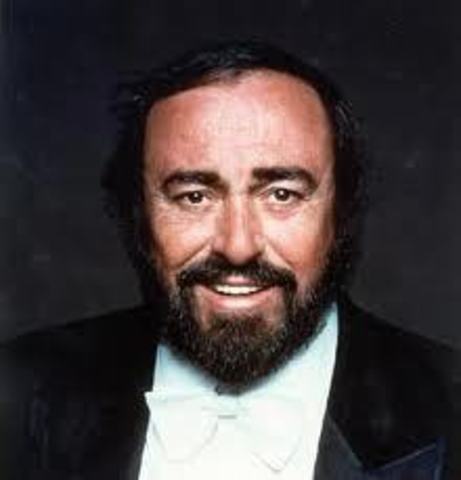 Luciano Pavarotti is Born