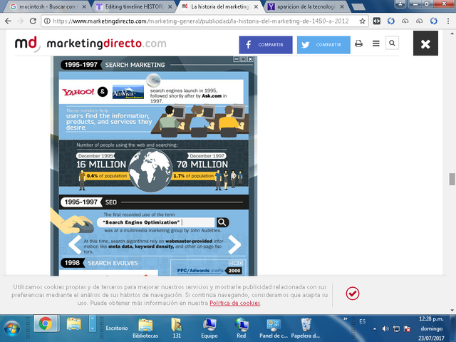 1994-surgen los buscadores en internet ALTAVISTA