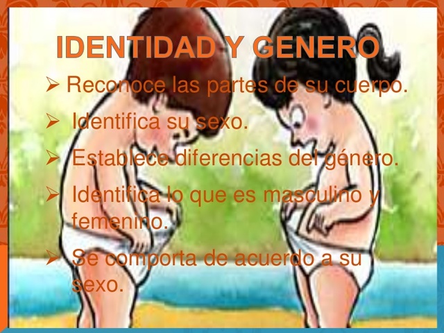 IDENTIDAD DE GÉNERO. (SOY NIÑO SOY NIÑA)