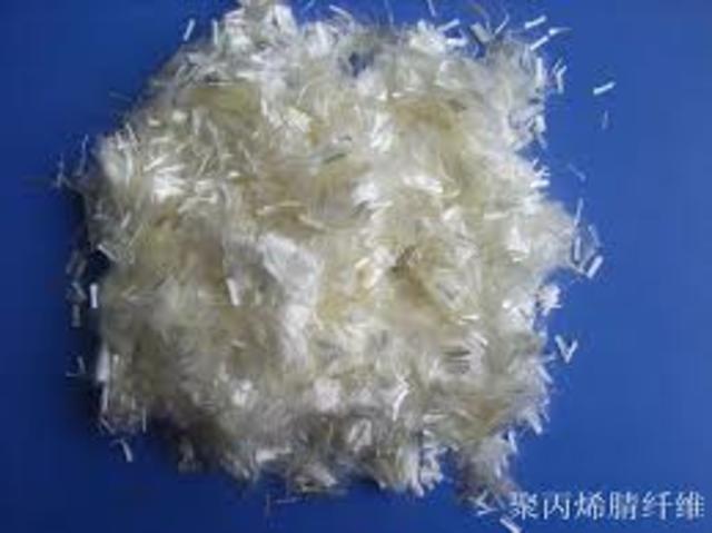 Fibras de poliacrilonitrilo