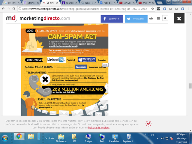 2004: COMIENZAN LOS MEDIOS SOCIALES.