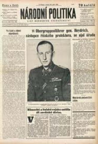 Nazi Leader Heydrich dies.