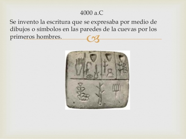 Piedra usada en la escritura