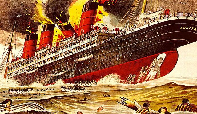 Attack on the Lusitania
