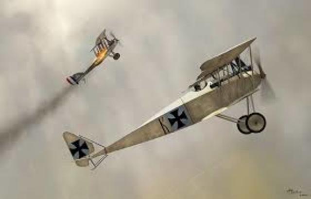 First Aeroplane raid