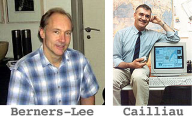 Tin Berners y Robert Cailliau