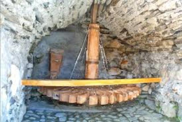 gruas y molinos idraulicos